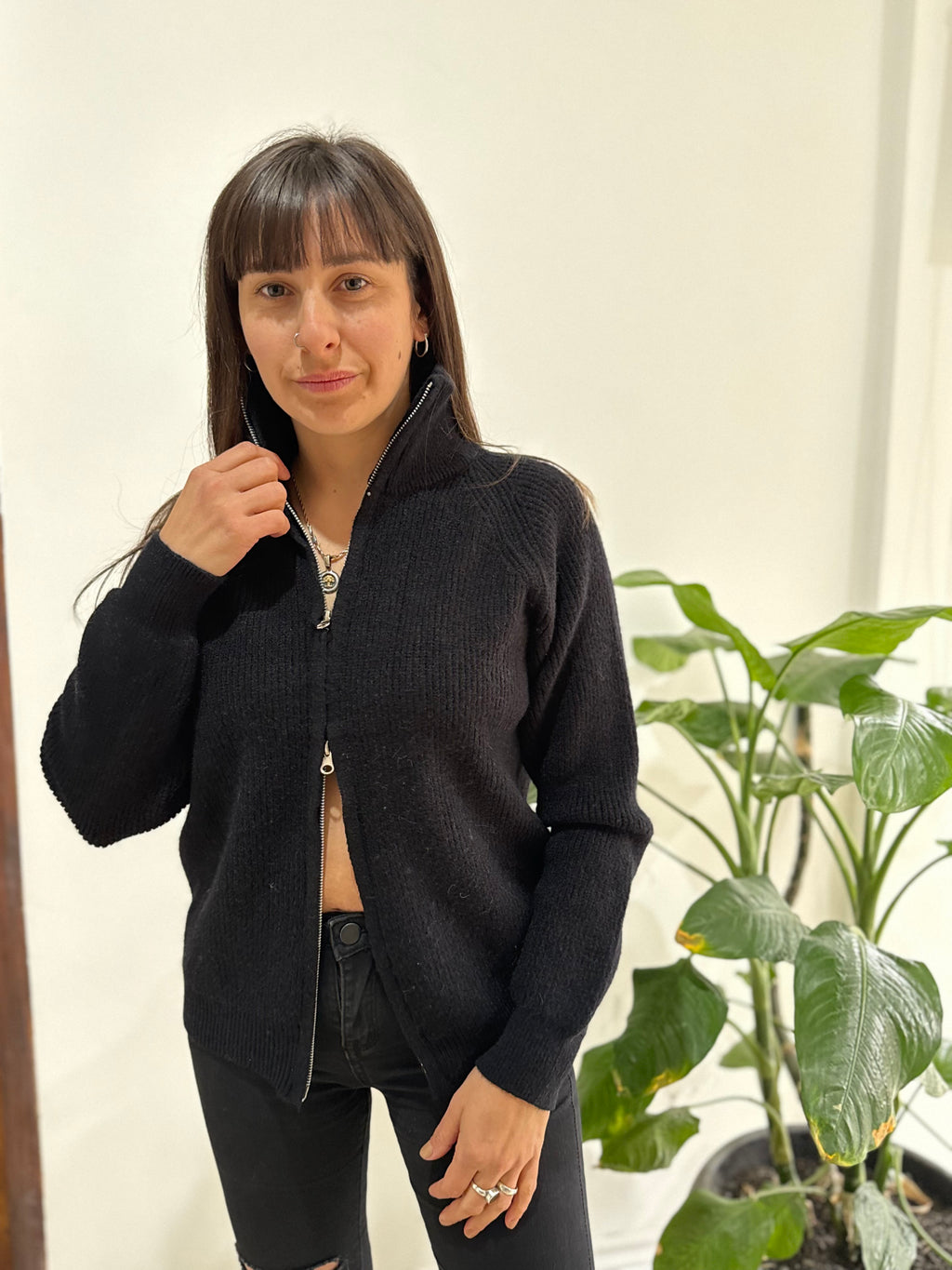 sweater doble cierre 😍