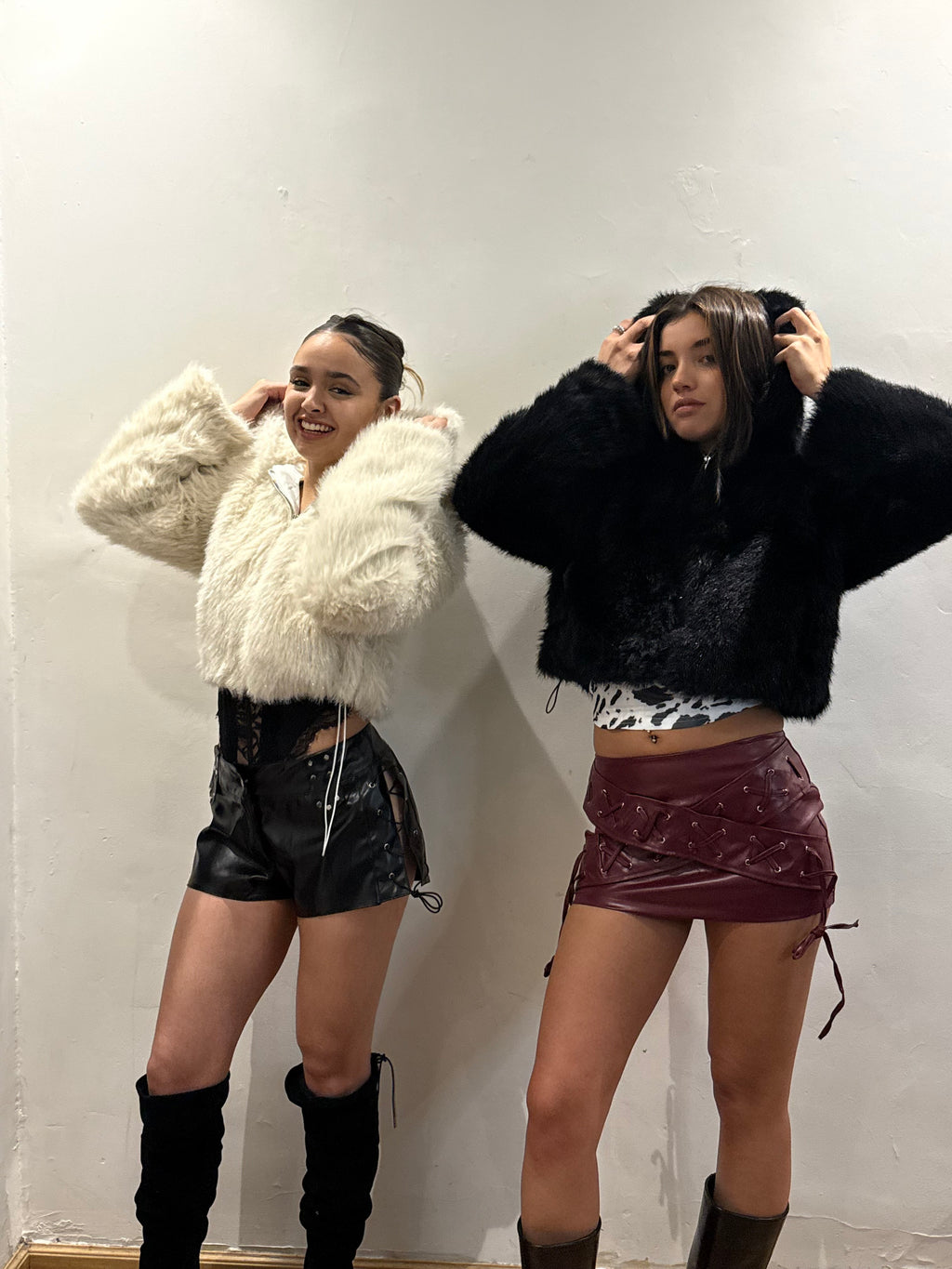 campera peludita 🖤🤍
